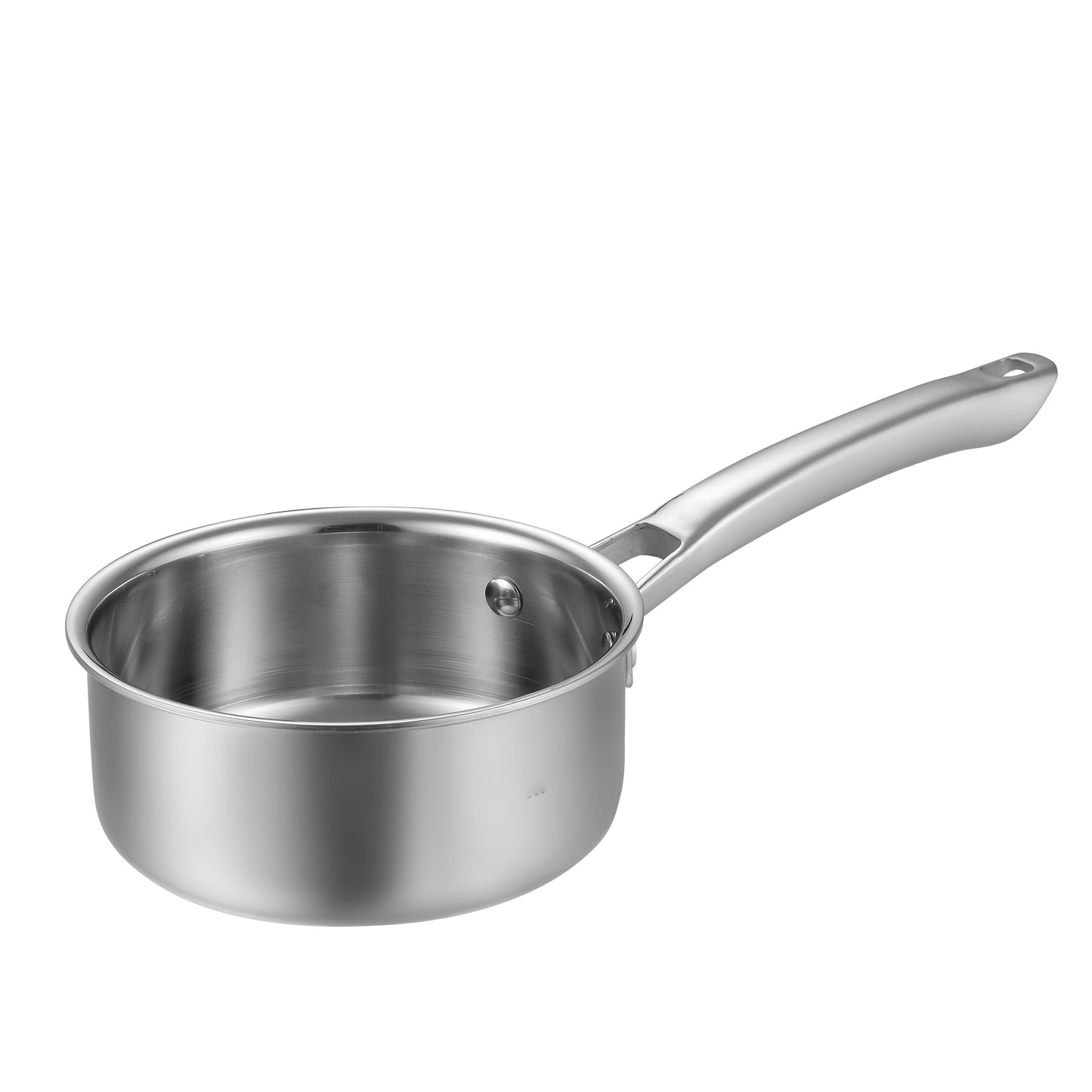 Premium Kiam Tri-Ply Saucepan with Glass Lid  | Multipurpose Milk & Cooking Pot