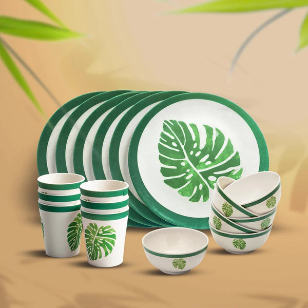 Bamboo Fibre Dinner Set
