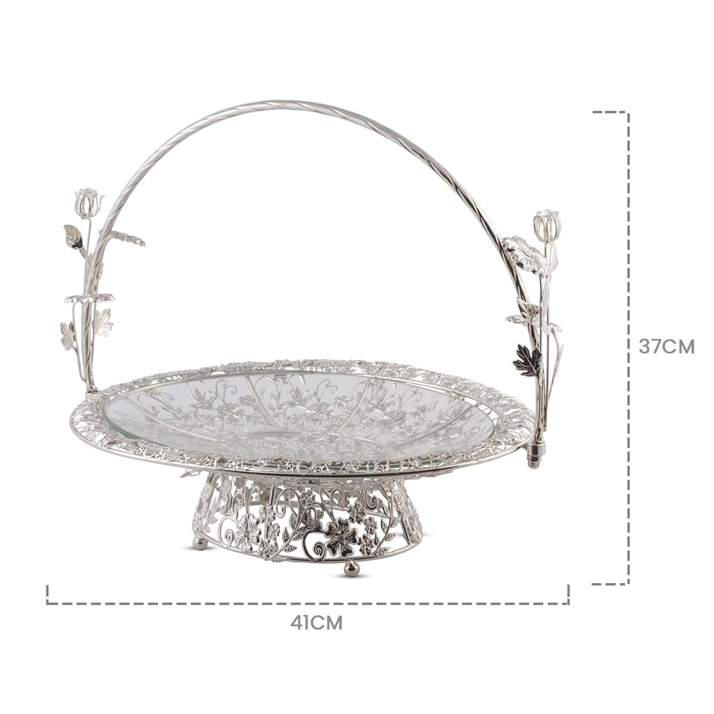 Silver Oval Tray