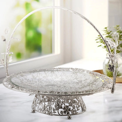 Silver Oval Tray