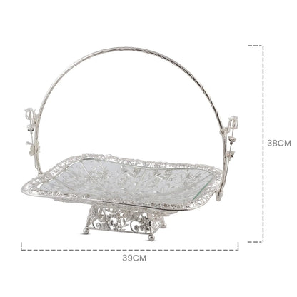 Silver Rectangle Tray