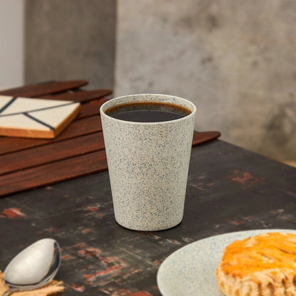 Bamboo Fibre Dinner Set | 12pcs Set | Stonewash Design