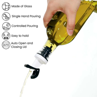 Oil Bottle Lift & Pour (500 ml) | 2pcs Set